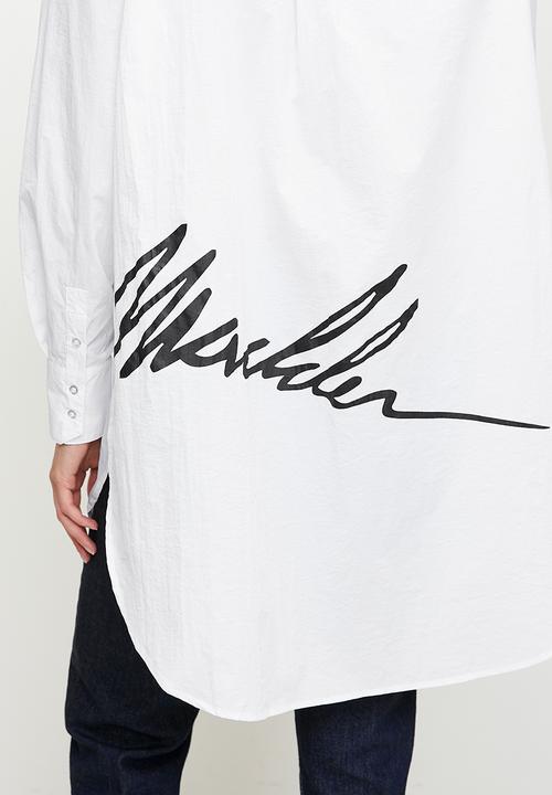 Steve Madden - Ladies ophelia oversized shirt - white