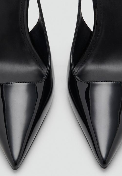 MANGO - Pietra slingback - black