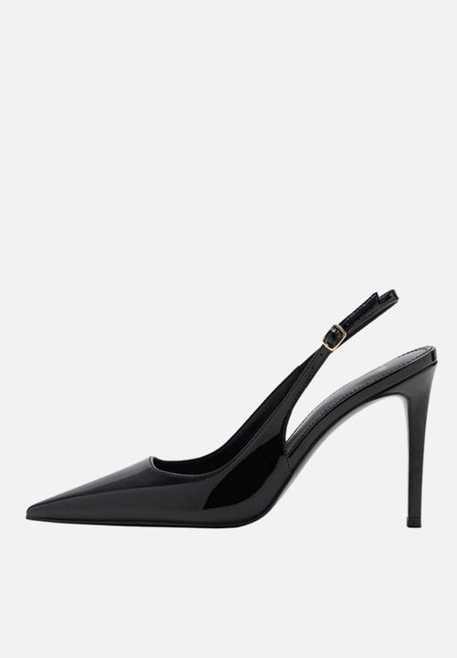 MANGO - Pietra slingback - black