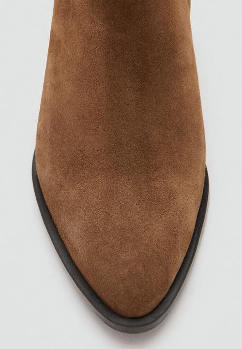 MANGO - Wagon ankle boot - medium brown