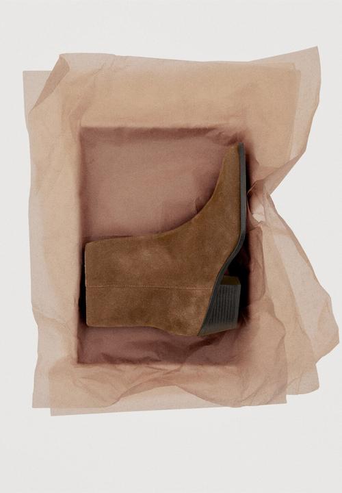 MANGO - Wagon ankle boot - medium brown