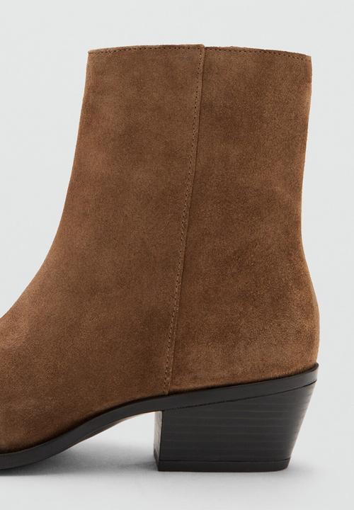 MANGO - Wagon ankle boot - medium brown