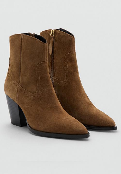 MANGO - Pacifico ankle boot - medium brown