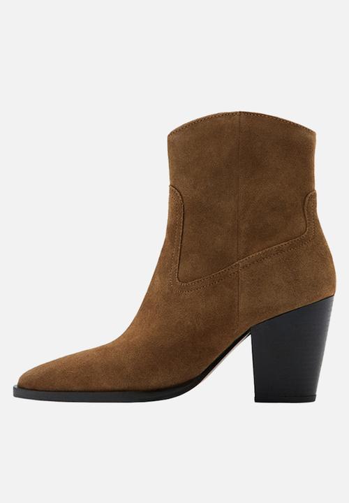 MANGO - Pacifico ankle boot - medium brown