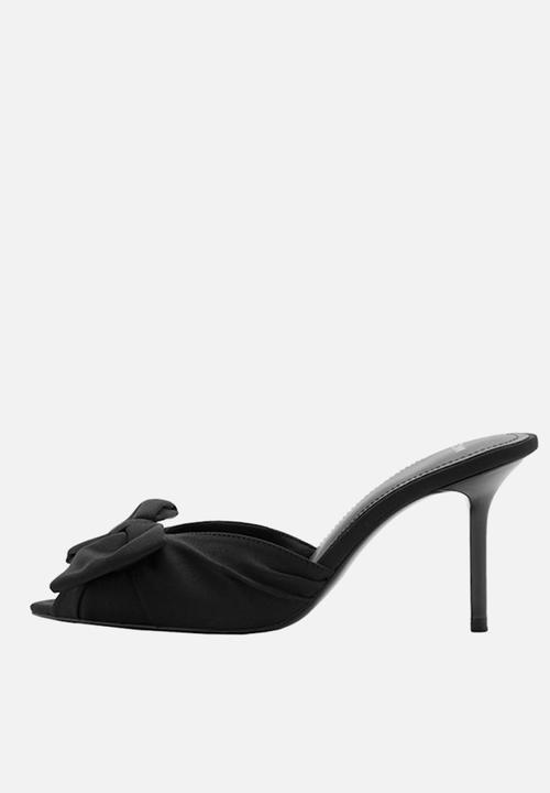 MANGO - Lasy mule - black