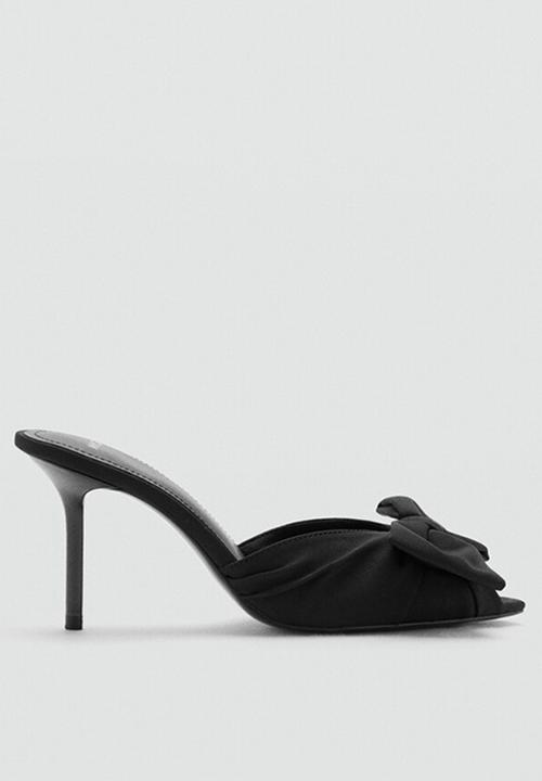 MANGO - Lasy mule - black