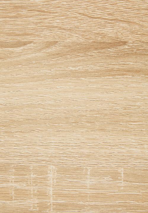 H&S - Single fluted door cabinet - white/natural