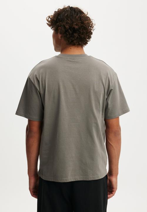 Cotton On - Everyday Fit T-shirt - Slate Stone
