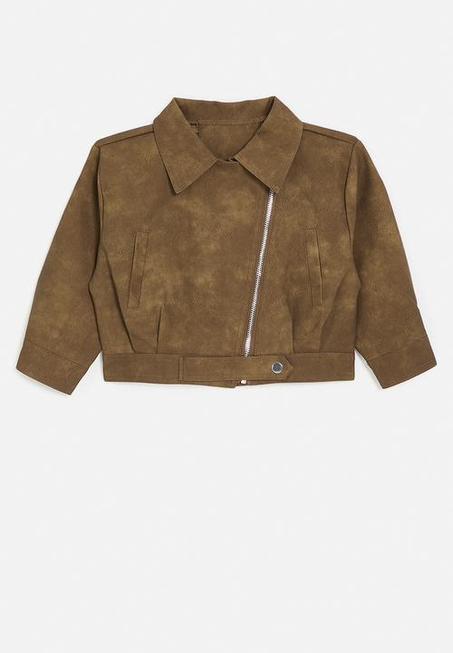 Pop Candy - PU jacket - warm brown