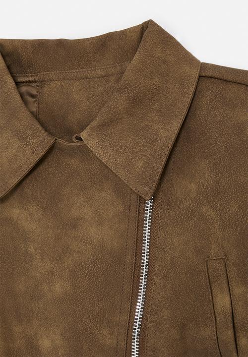 Pop Candy - PU jacket - warm brown