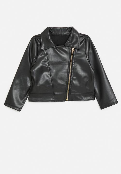 Pop Candy - Biker-style jacket - black