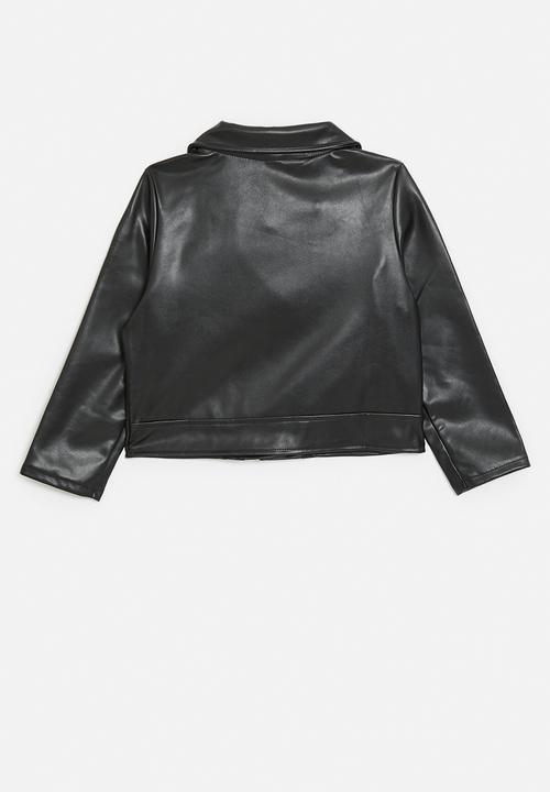 Pop Candy - Biker-style jacket - black