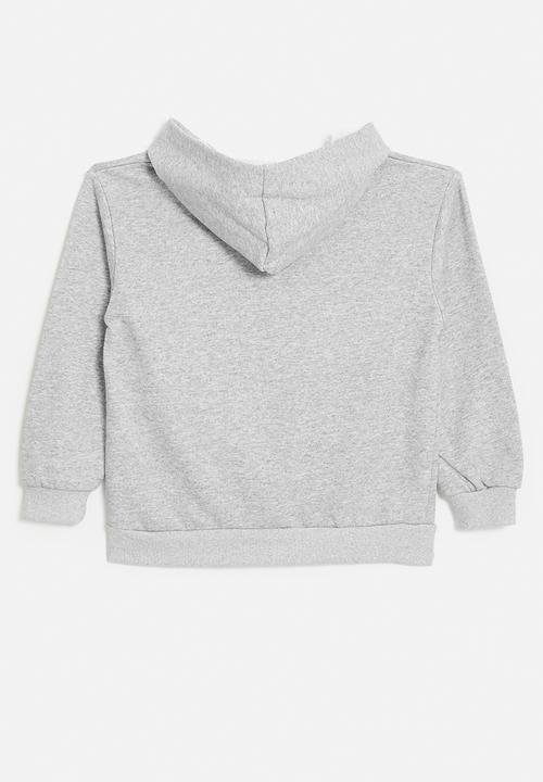 Pop Candy - Zip thru hoodie - cloud grey