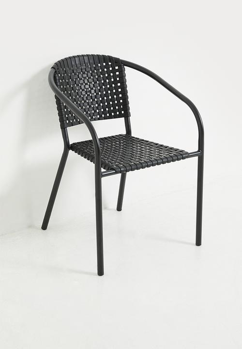 H&S - Mira Patio Chair - Black