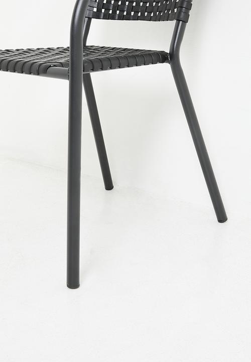 H&S - Mira Patio Chair - Black