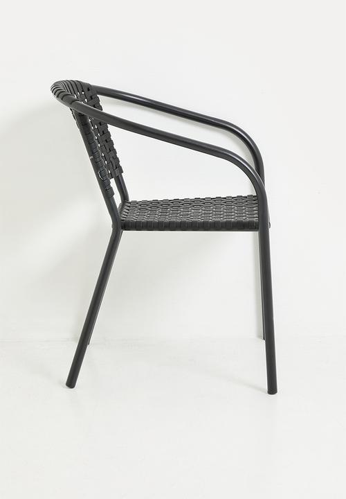 H&S - Mira Patio Chair - Black