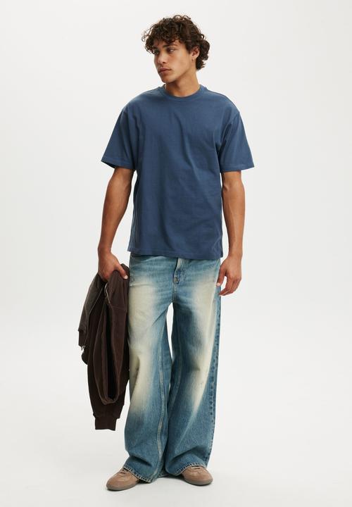Cotton On - Everyday Fit T-shirt - Moonlight Blue