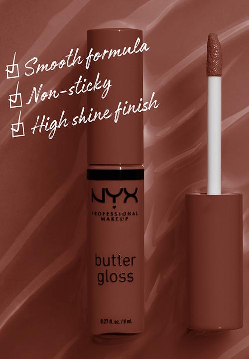NYX Professional Makeup - Butter Lip Gloss -Brownie Drip