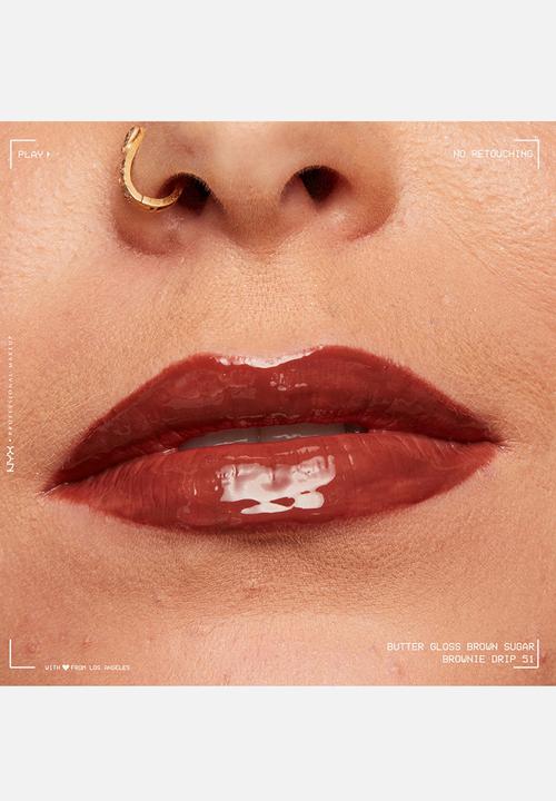 NYX Professional Makeup - Butter Lip Gloss -Brownie Drip