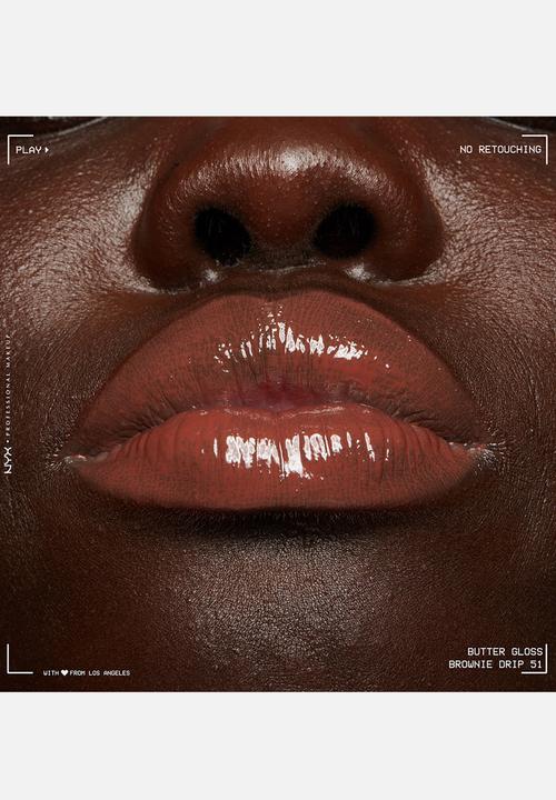 NYX Professional Makeup - Butter Lip Gloss -Brownie Drip