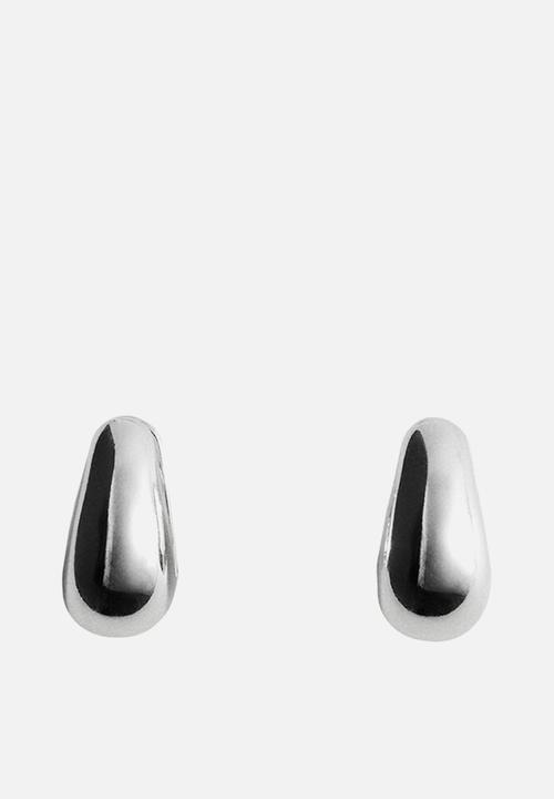 MANGO - Simon earrings - silver
