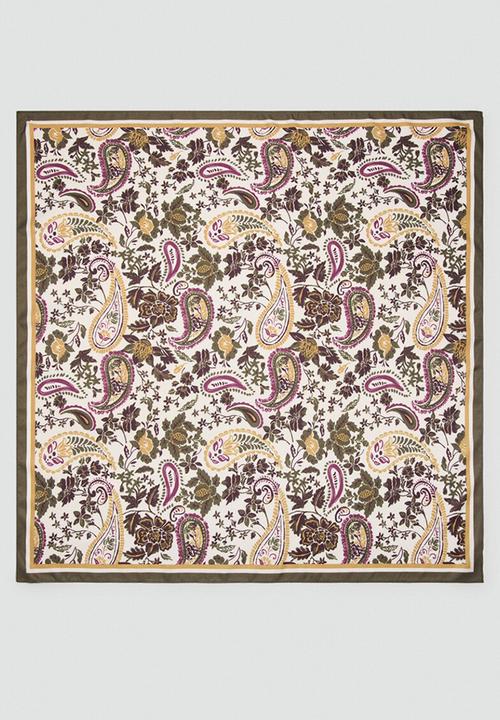 MANGO - Naia kerchief - beige