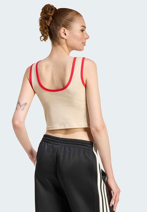 adidas Performance - W Stadium Tank - Beige