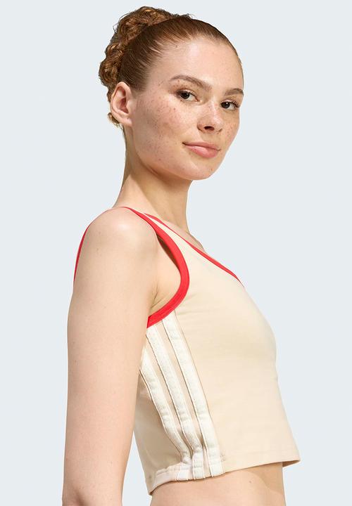 adidas Performance - W Stadium Tank - Beige