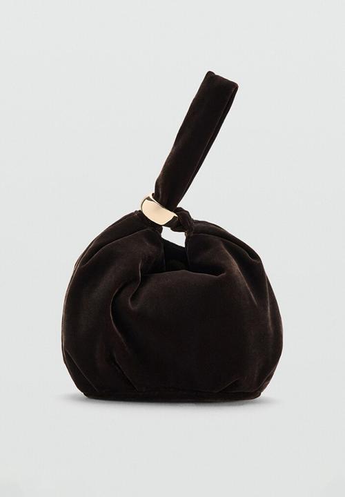 MANGO - Valeria handbag - dark brown