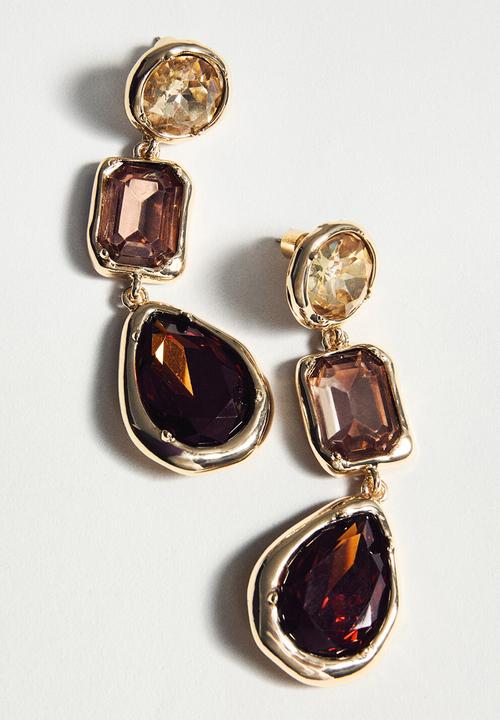 MANGO - Norma earrings - gold