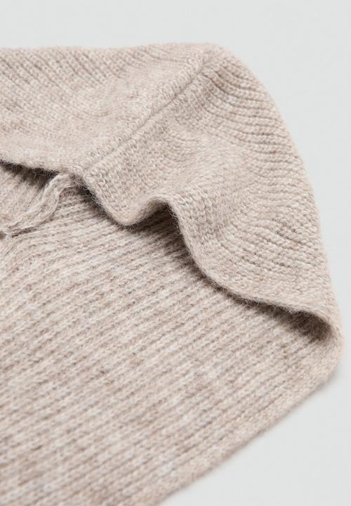 MANGO - Noto scarf-medium brown