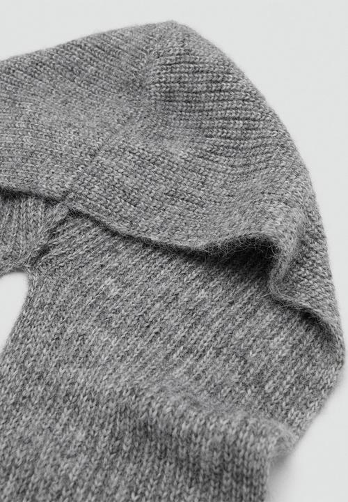 MANGO - Noto scarf - grey