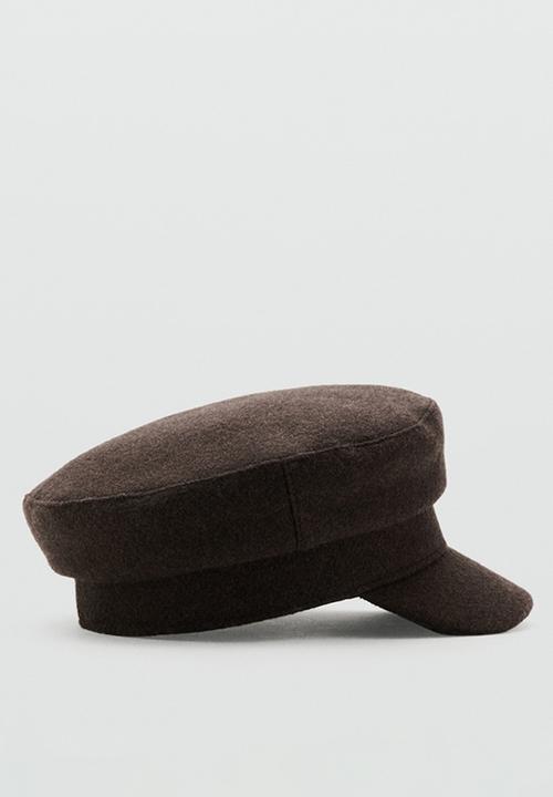 MANGO - CAP SAILORS - dark brown