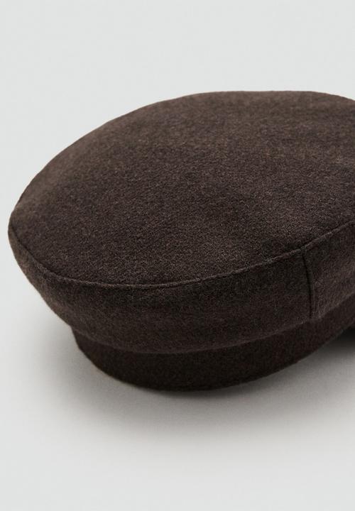 MANGO - CAP SAILORS - dark brown