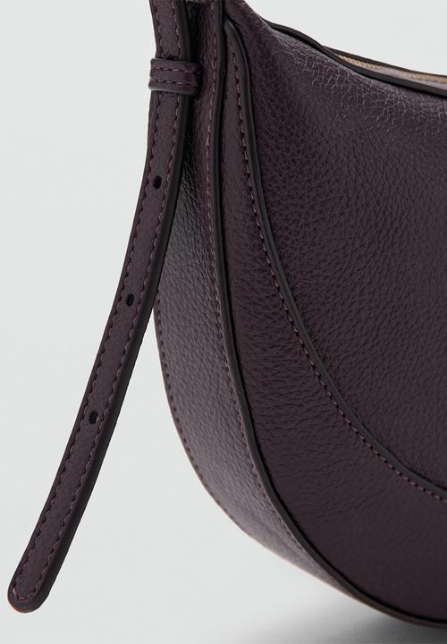 MANGO - Ness shoulder bag - burgundy