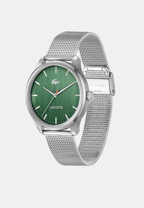 Lacoste - 2011374 Lacoste Lisbon Watch - Silver/Green