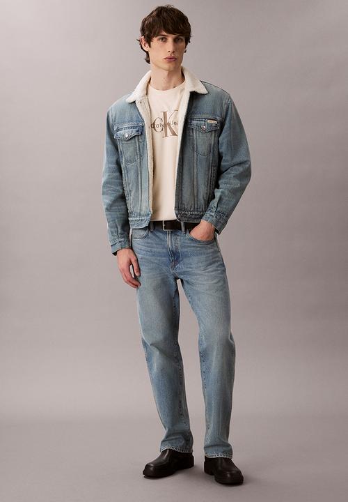 Calvin Klein - Short sleeve Hero Monologo Tee 20S - Chalk