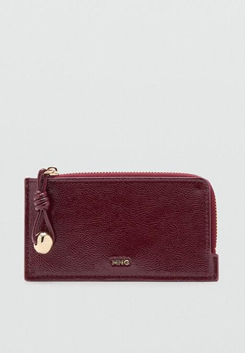MANGO - Vivi card holder - dark red