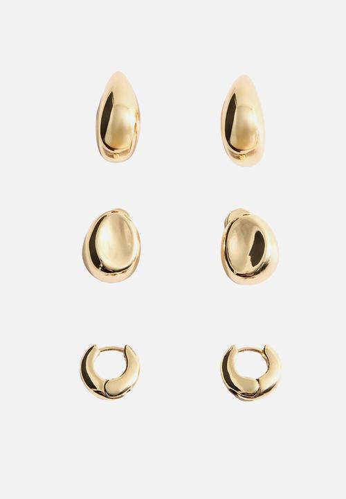 MANGO - Dai earrings-gold