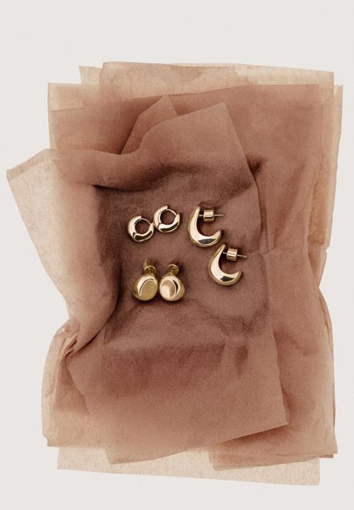 MANGO - Dai earrings-gold