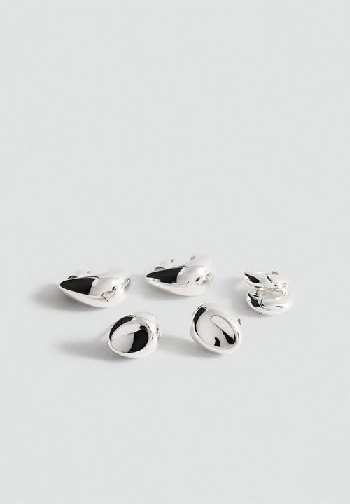 MANGO - Dai earrings - silver