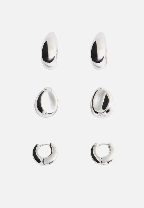 MANGO - Dai earrings - silver
