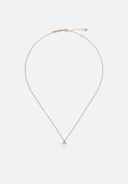 Ted Baker - Hara tiny heart pendant necklace-gold