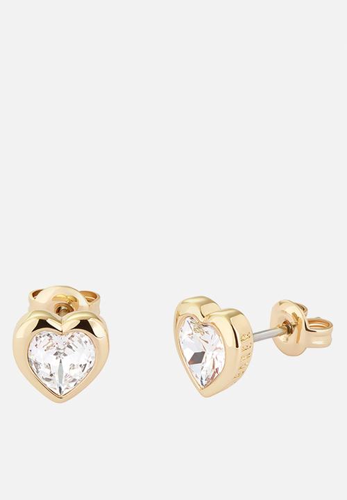 Ted Baker - Han crystal heart earring-gold