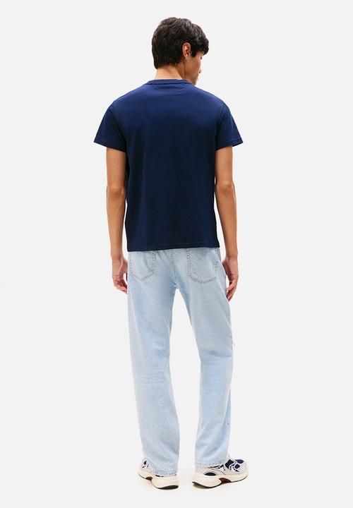 Tommy Hilfiger - Tjm Slim Rwb Flag Tee Ext - Dark Night Navy