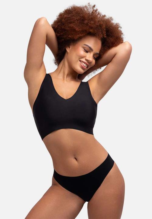 DORINA - Airlite bralette - black