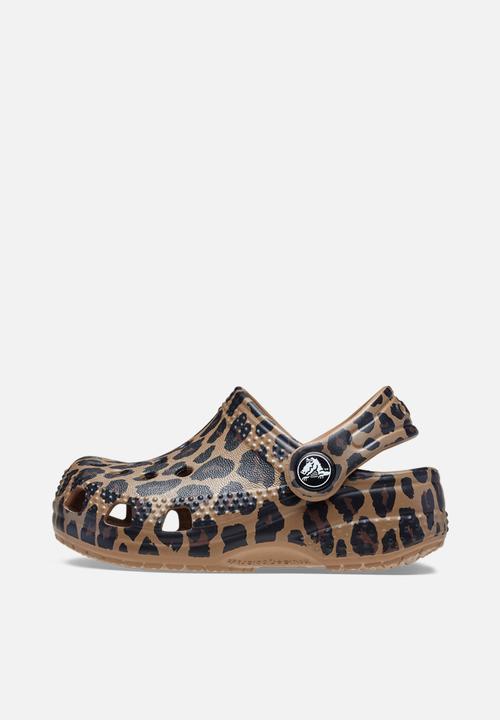Crocs - Crocs littles animal - sepia/leopard