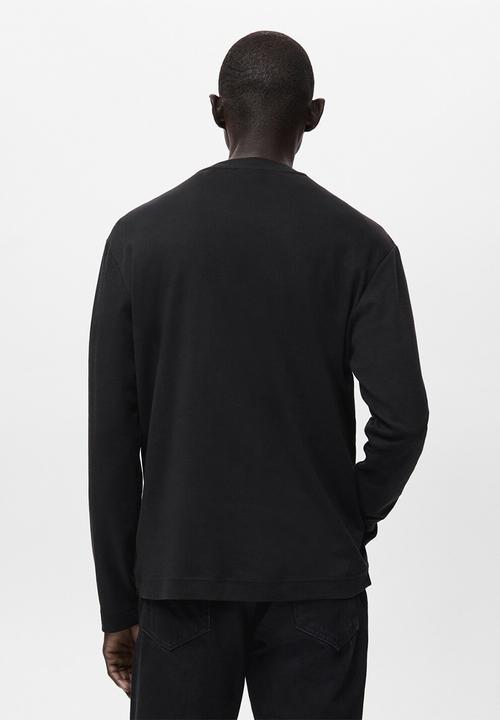 MANGO - TShirt Gareth - Black
