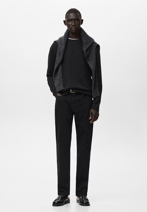 MANGO - TShirt Gareth - Black