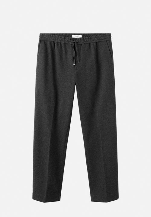 MANGO - Trousers Alcudiaj - Dark Grey